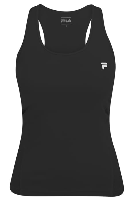 ROUSSILLON RUNNING RACER TOP WITH INSIDE BRA BLACK 4