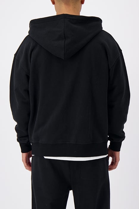 CITY ZIPPER HOODIE BLACK 2