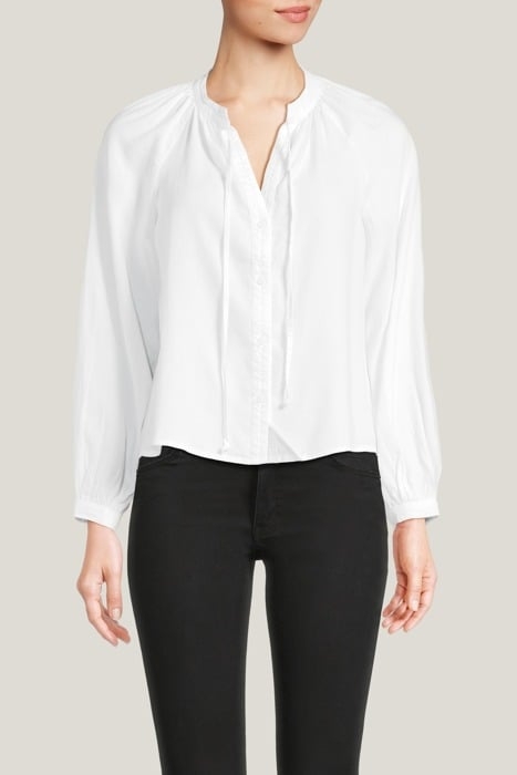 FULL SLEEVE RAGLAN BUTTON DOWN WHITE 1