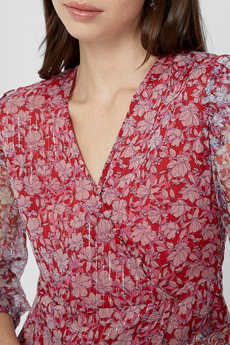 CALA FLORAL V NECK TOP MISC. 4