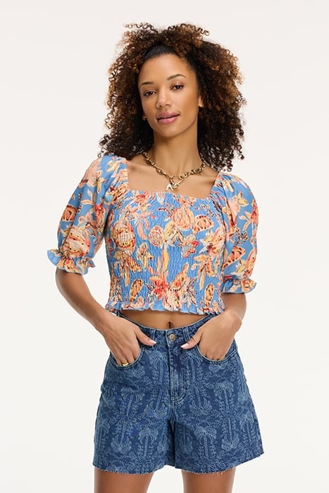 LADIES CHELSEA SHORTS INDIGO BLUE 8