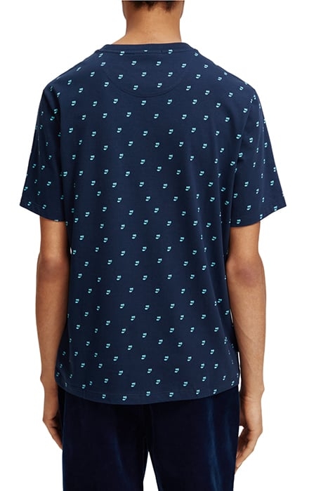 MUSICAL NOTE AOP T-SHIRT STEEL 2