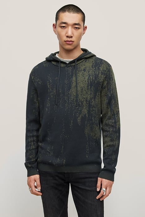 THOMPSON REGULAR FIT POP UP HOODIEWITH J EUCALYPTUS 1