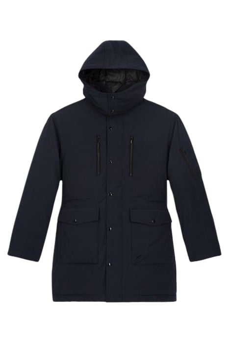 PARKA MI-LONGUE MULTIPOCHE NAVY 3
