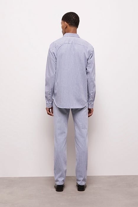 CHEMISE DENIM À RAYURE BLUE DENIM 3