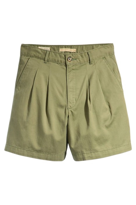 PLEATED SHORT GREEN 3