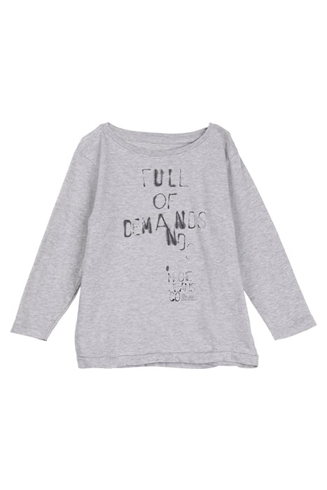 BABY LS TEE ORG. GREYMELAGE 1