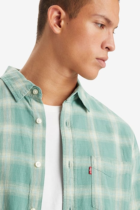 SUNSET CASUAL SHIRT GREEN 5