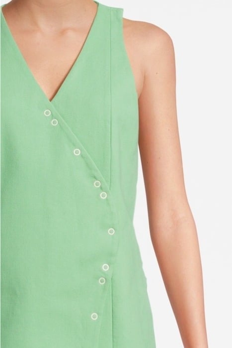 COTTON SUITING MINI DRESS PEAPOD 4