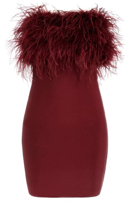 EVITA BANDAGE MINI DRESS VINO 5