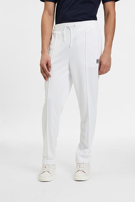 CIGARETTE FIT SWEATPANTS WHITE 1