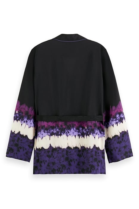 DIP DYE STRIPE PYJAMA BLAZER DIP DYE STRIPE 5