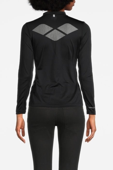 W RUN H/Z LONG SLEEVE UR BLACK UR 2