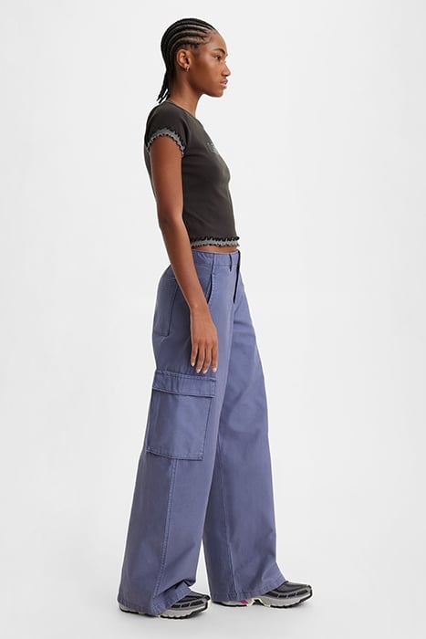 BAGGY CARGO PANT BLUE 5