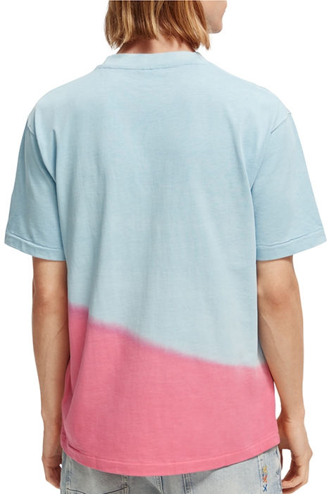 RELAXED TIE-DYE JERSEY T-SHIRT IN ORGANIC COTTON COMBO A 2