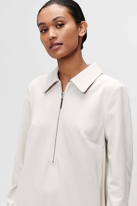 DWIGHT ZIPPER DRESS LATTE 4