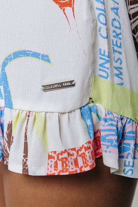 ILZA PATCHWORK PLAYSUIT MULTICOLOR 6