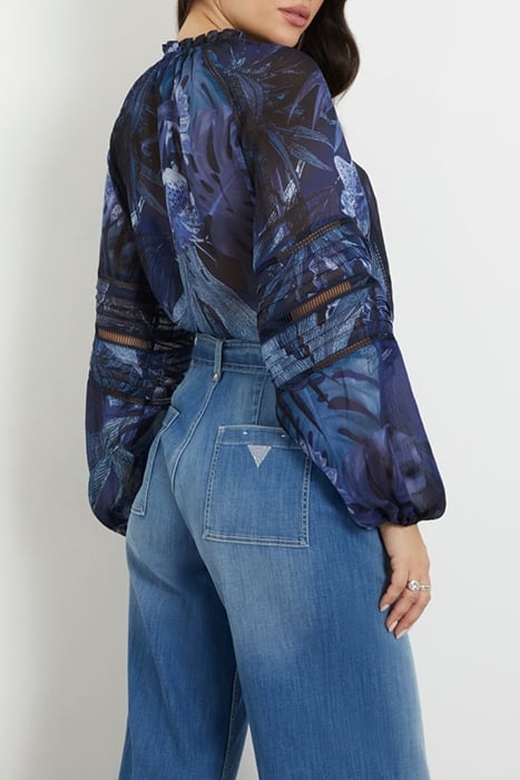 LS GILDA TOP ETCHED TROPICAL PRIN 2