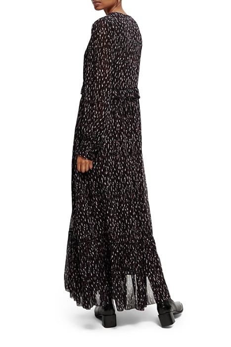 V-NECK MAXI TEARS DRESS IKAT RAIN 2