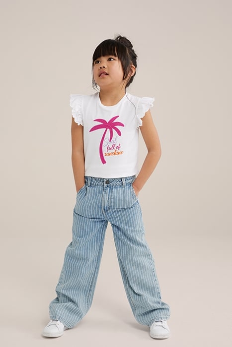 5-POCKET HIGH WAIST LIGHT BLUE 2