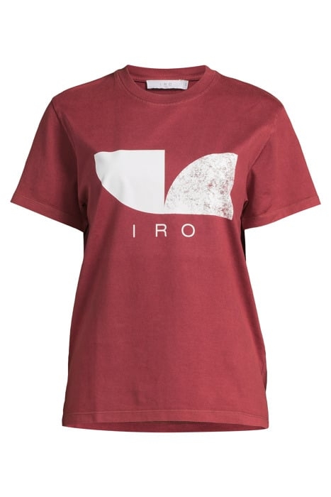 DACHI T-SHIRT IN RUST RED 3