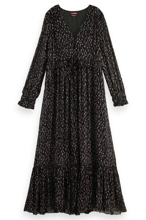 V-NECK MAXI TEARS DRESS IKAT RAIN 3