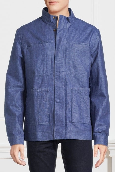 FIELD JACKET CAVE LIGHT BLUE 1