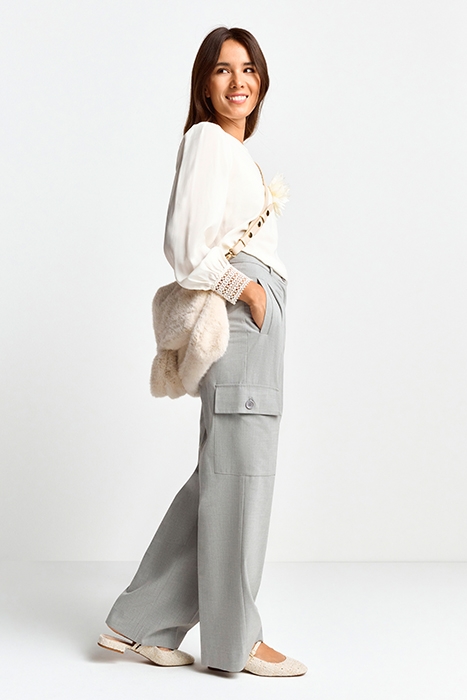 FAUX FUR BAG CAFFEE LATTE 2