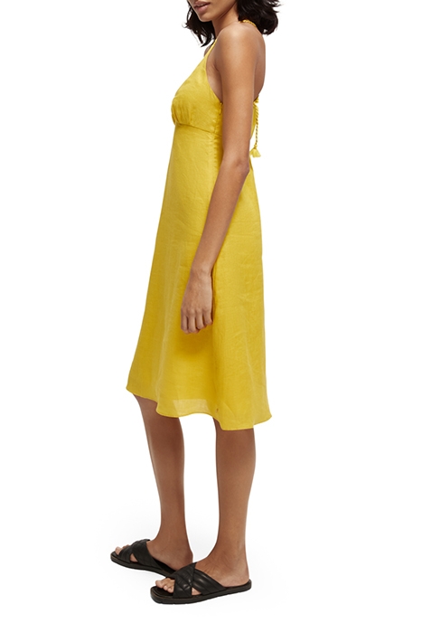 LINEN SHORT SLIP DRESS PINEAPPLE 6