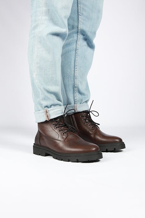BLACKSTONE - BRODY AG330 BROWN - LACE-UPS BROWN 2