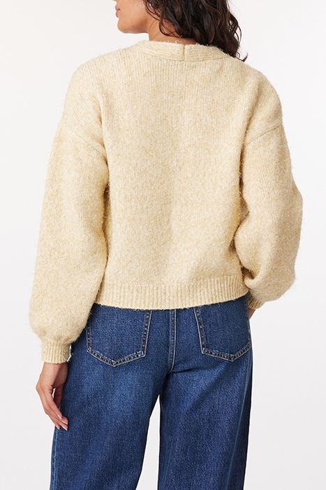 SWEATER CARDIGAN EGGNOG 2