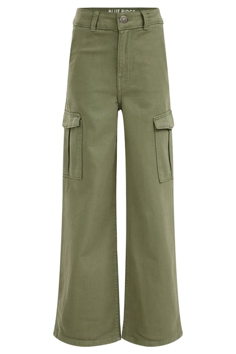 CARGO PANTS ARMY GREEN 3