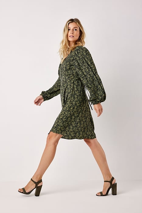 POLY SILK PRINT GREENS 3