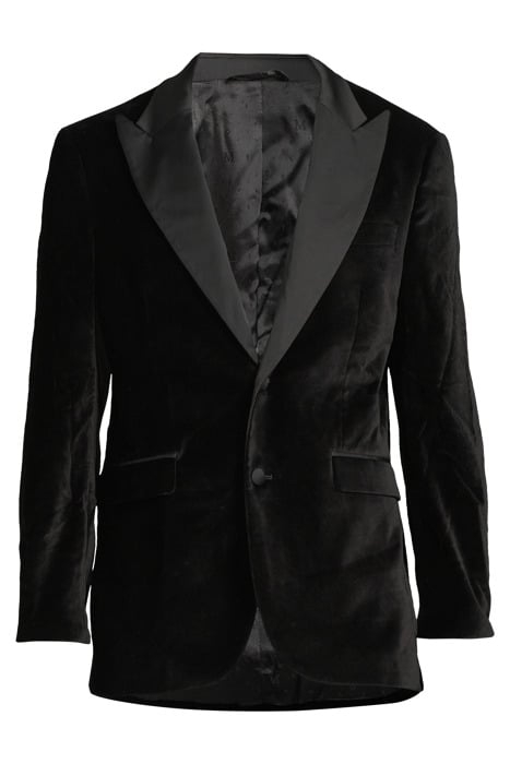 MARCIANO BY GUESS ALAIN PEAK BLAZER JET BLACK 3