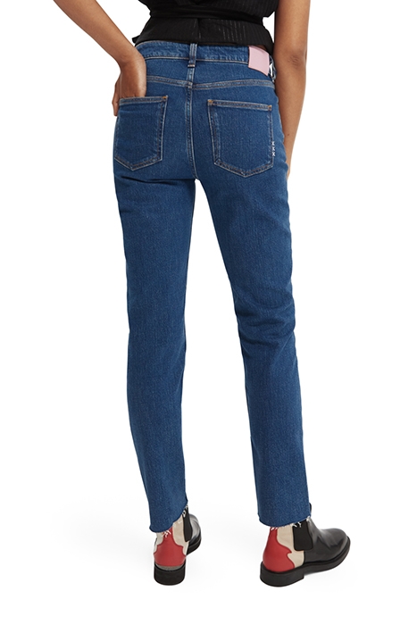 HIGH FIVE HIGH-RISE SLIM JEANS — FIFTIES BLUE 2