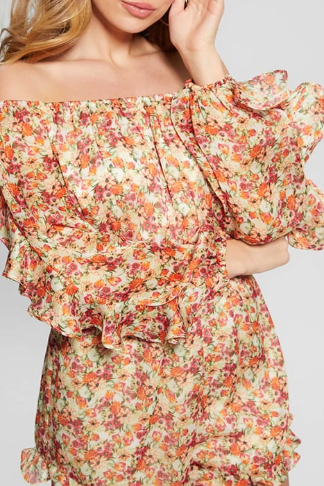 OFF SHLDR GEMA ROMPE SUNNY ROSE GARDEN PR 7