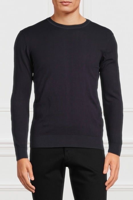 ESSENTIAL GARMENT SMART SWEATER BLUE 1