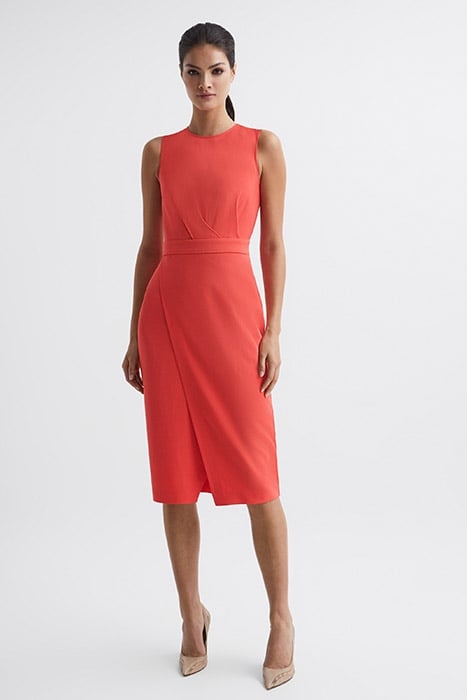 LAYLA DRESS CORAL 1