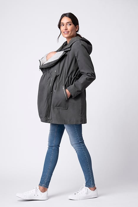 MATERNITY UTILITY JACKET KHAKI 3