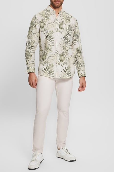LS COLLINS AOP SHIRT MILITARY FOLIAGE 3