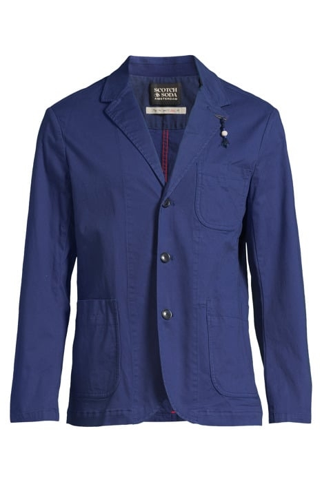 UNCONSTRUCTED 3-BUTTON BLAZER MARINE 3