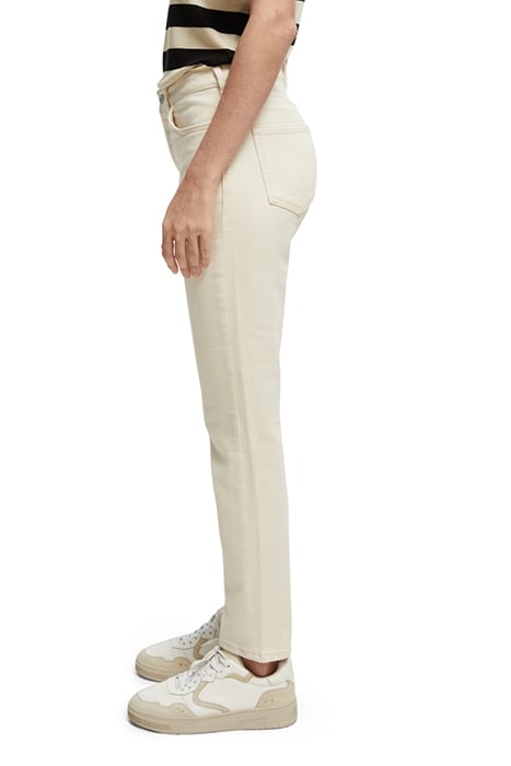 HIGH FIVE HIGH RISE SLIM JEANS IN ORGANIC COTTON — MIRAGE 6