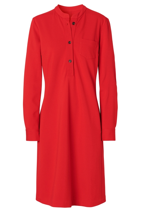 LACEY POLO DRESS RADICAL RED 3