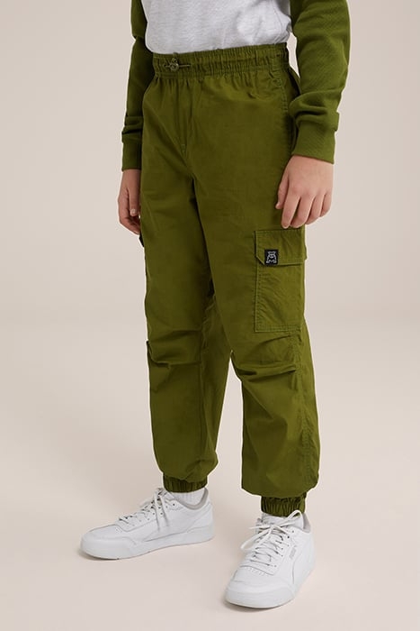 CARGO PANTS MOSS GREEN 1