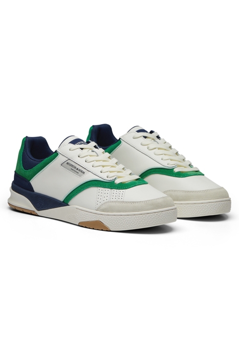 COURT CUP - SNEAKER WHITE/GREEN 3