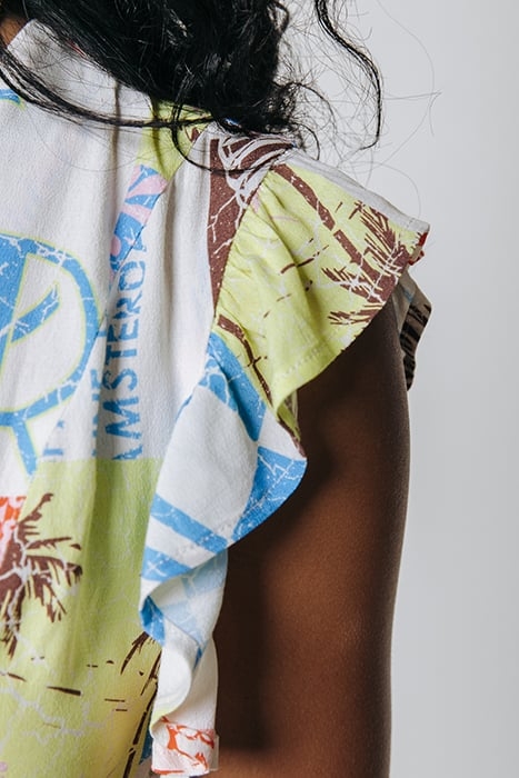 ILZA PATCHWORK PLAYSUIT MULTICOLOR 5