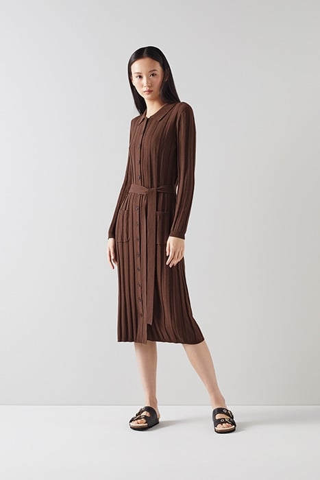 DR ALI RIBBED BROWN 2