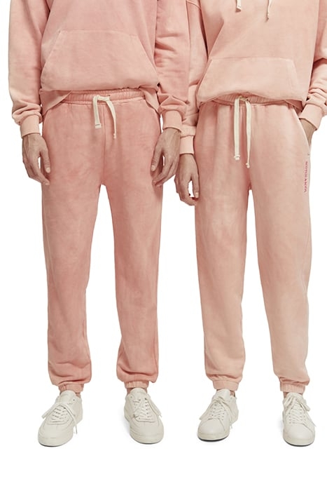 UNISEX PLANT-DYED UNISEX SWEATPANT IN ORGANIC COTTON FLAMING 1