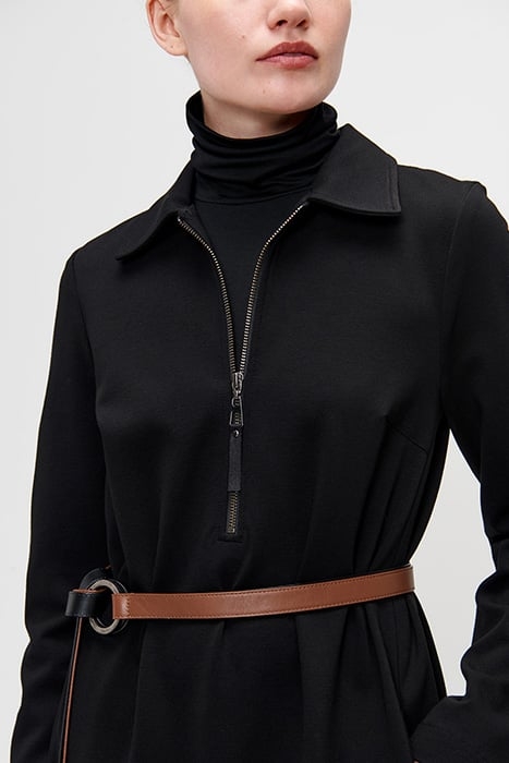 DWIGHT ZIPPER DRESS BLACK 5