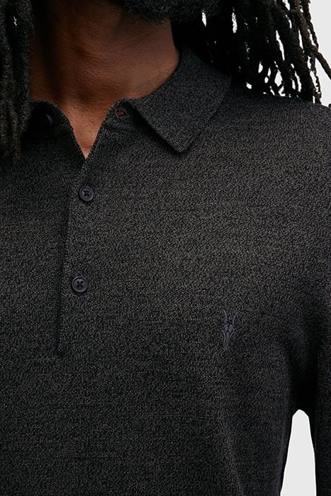 MODE MERINO LS POLO MARLEY GREEN 5